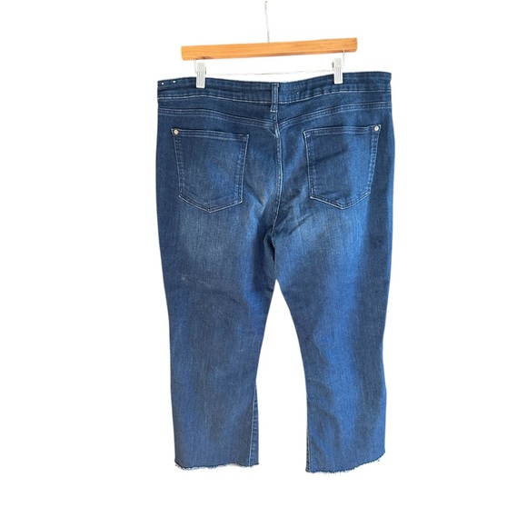 ANTHROPOLOGIE PILCRO‎ The Icon Low-Rise Flared Jeans CROPPED 34 - Picture 5 of 14